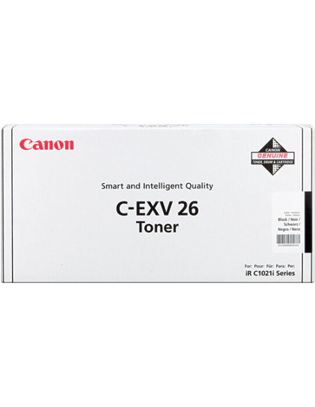1660B006 - Toner original Canon C-EXV26bk noir 6000 pages 