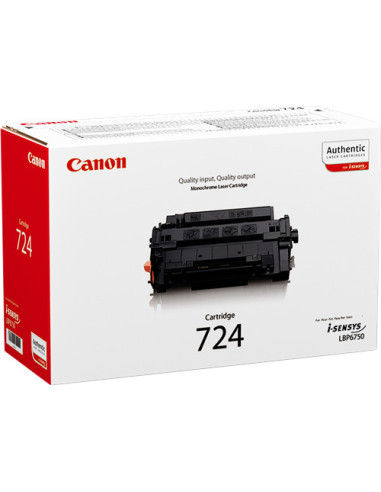 3481B002 - Toner original Canon 724 noir 6000 pages 