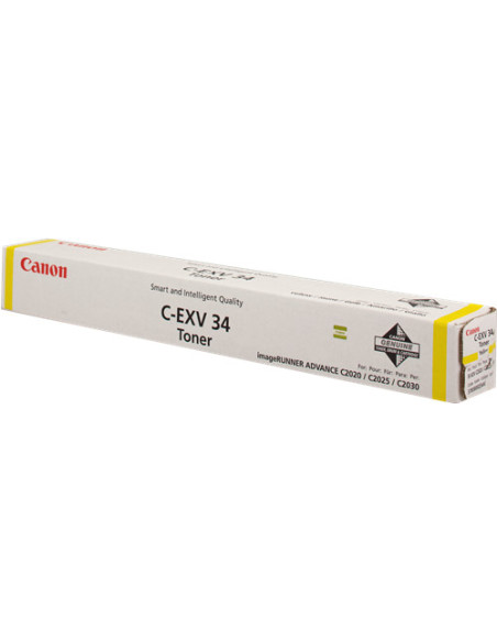 3785B002 - Toner original Canon C-EXV34Y jaune 19000 pages 