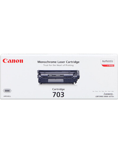 7616A005 - Toner original Canon 703 noir 2000 pages 