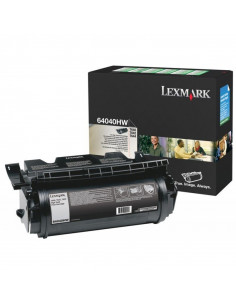 64016HE - Toner Noir original Lexmark 21000 pages 