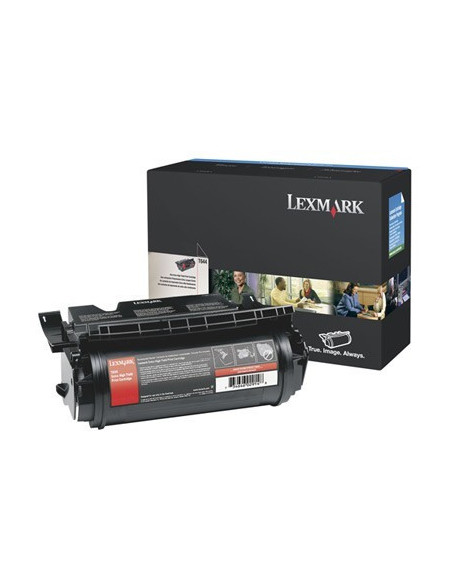 64440XW - Toner Noir original Lexmark - 32000 pages 