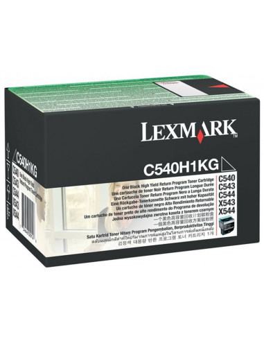 C540H1KG - Toner Noir original Lexmark - 2500 pages 