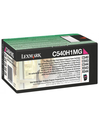 C540H1MG - Toner Magenta original Lexmark - 2000 pages 