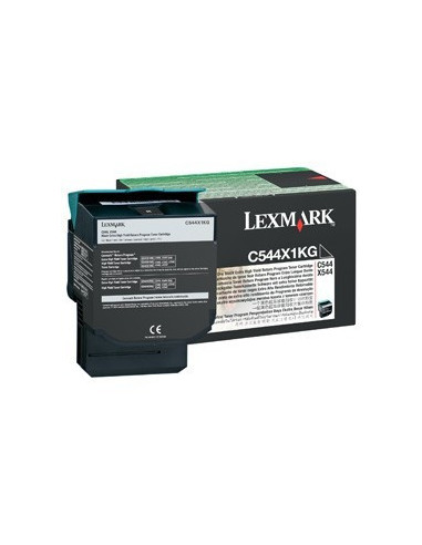 C544X1KG - Toner Noir original Lexmark - 6000 pages 