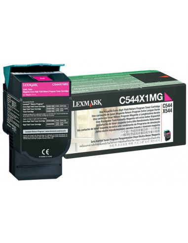 C544X1MG - Toner Magenta original Lexmark - 4000 pages 