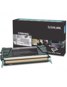 C746H3KG - Toner Noir original Lexmark 12000 pages 