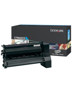 C780A2CG - Toner Cyan original Lexmark - 6000 pages 