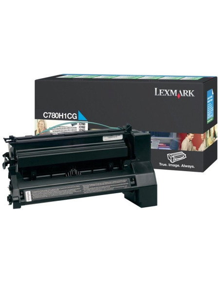 C780H1CG - Toner Cyan original Lexmark - 10 000 pages 