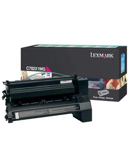 C782X1MG - Toner Magenta original Lexmark - 15000 pages 