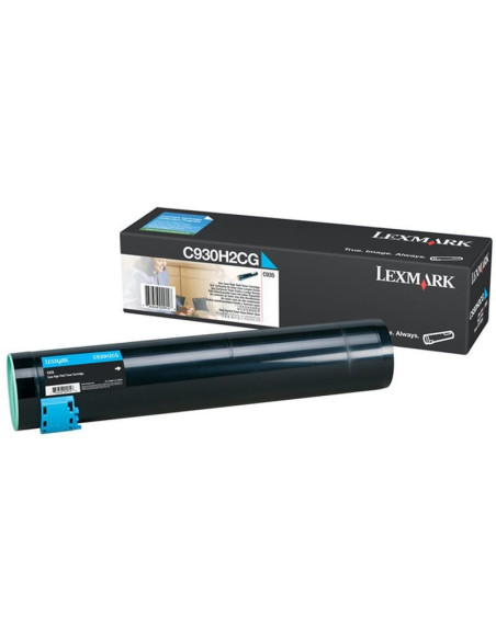 C930H2CG - Toner Cyan original Lexmark - 24000 pages 