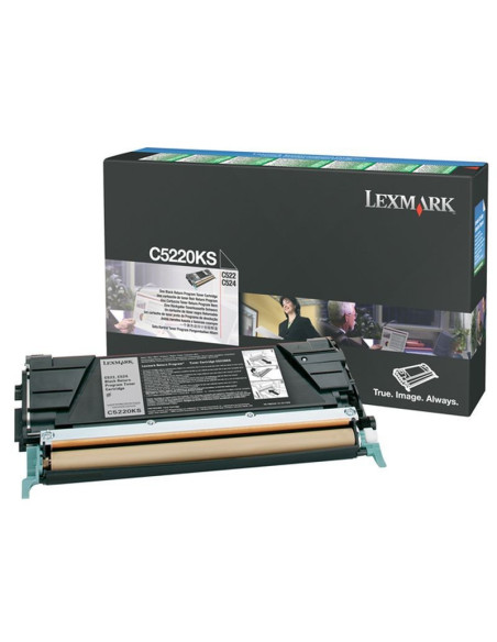 C5220KS - Toner Noir original Lexmark - 4000 pages 