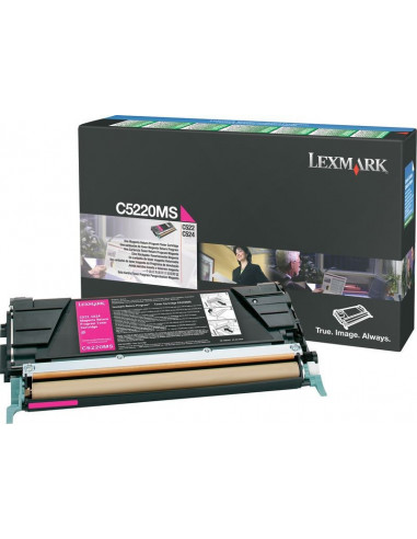 C5220MS - Toner Magenta original Lexmark - 3000 pages 