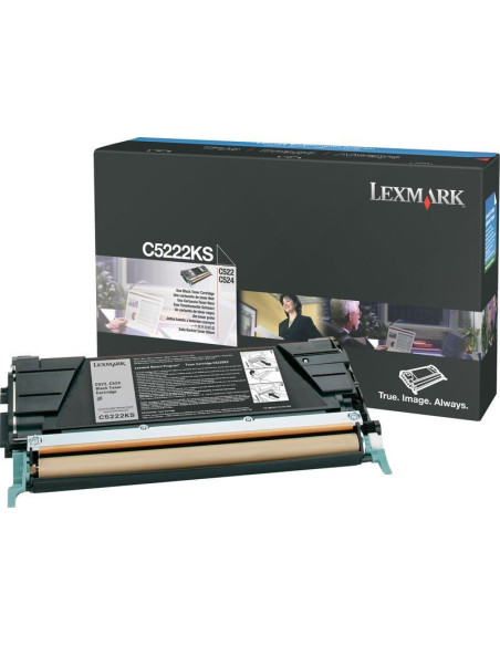 C5222KS - Toner Noir original Lexmark - 4000 pages 