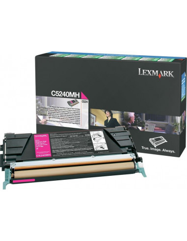 C5240MH - Toner Magenta original Lexmark - 5000 pages 