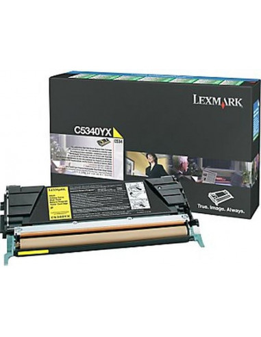 C5340YX - Toner Jaune original Lexmark - 7000 pages 