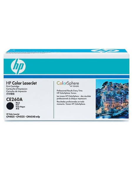 CE260A - Toner HP - 1 x noir - 8500 pages 