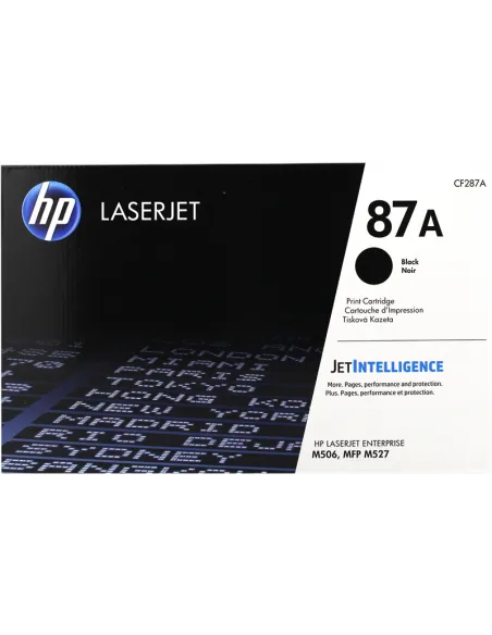 CF287A - Toner original HP 87A Noir 8 550 pages 