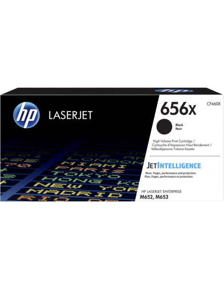 CF460X - Toner original HP 656X Noir 27 000 pages 