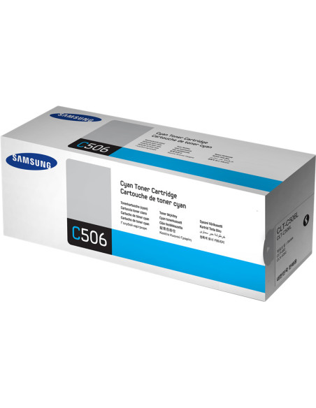 CLT-C506L - Toner original Samsung SU038A cyan 3 500 pages 