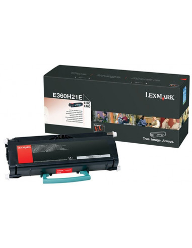 E360H11E - Toner Noir original Lexmark - 9000 pages 