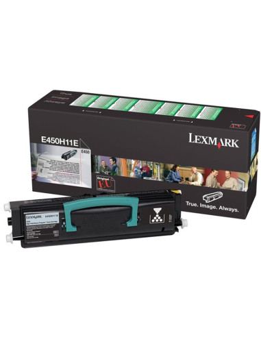 E450H11E - Toner Noir original Lexmark - 11000 pages 