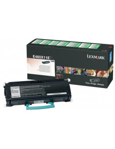 E460X11E - Toner Noir original Lexmark - 15000 pages 