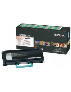 E460X31E - Toner Noir original Lexmark 15000 pages 
