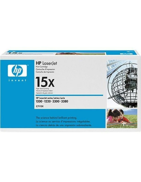 Hp 15x - C7115X - Toner HP - 1 x noir - 3500 pages 