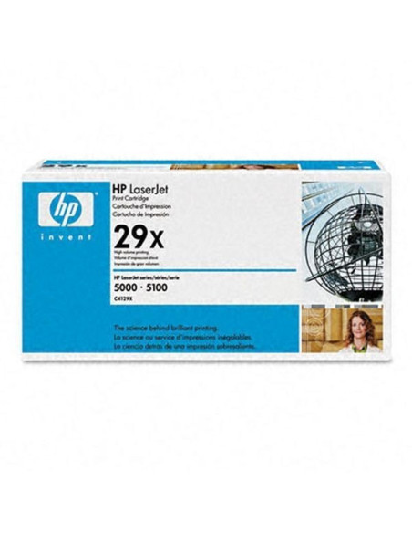 Hp 29x - C4129X - Toner HP - 1 x noir - 10000 pages 