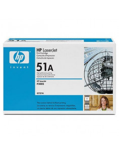 HP 51A - Q7551A - Toner HP - 1 x noir - 6500 pages 
