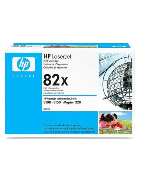 Hp 82x - C4182X - Toner HP - 1 x noir - 20000 pages 