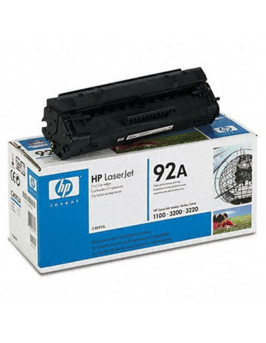 Hp 92a - C4092A - Toner HP - 1 x noir - 2500 pages 