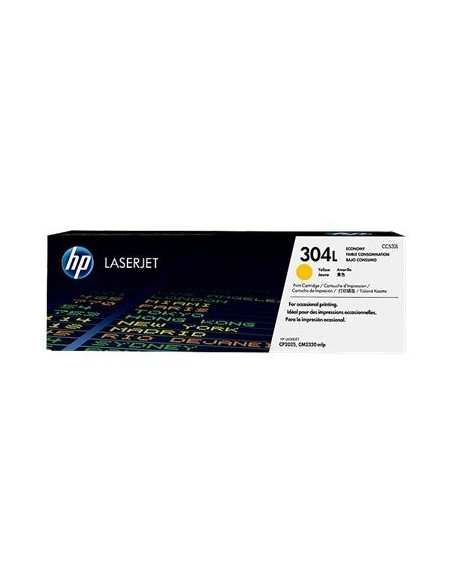 HP 304L  - CC532L  - Toner HP original jaune  - 1400 pages 