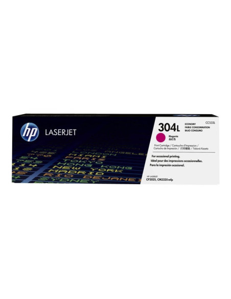 HP 304L  - CC533L  - Toner HP original magenta  - 1400 pages 