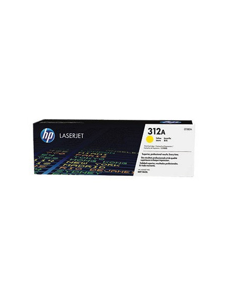 HP 312A - CF382A - Toner HP - 1 x jaune - 2700 pages 