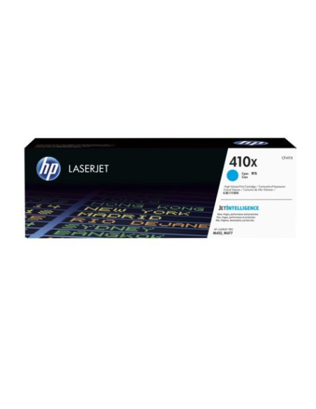 HP 410X  - CF411X  - Toner HP original cyan  - 5000 pages 