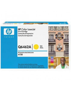 HP 644A - Q6462A - Toner HP - 1 x jaune - 12000 pages 