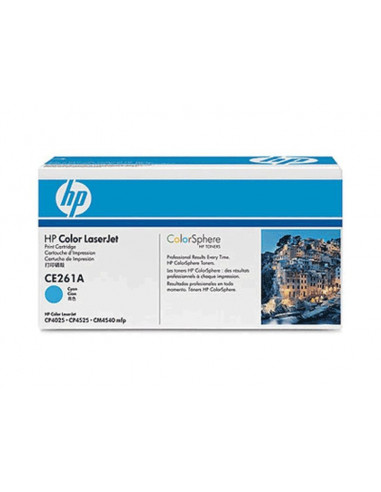 HP 648A - CE261A - Toner HP - 1 x cyan - 11000 pages 