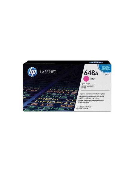 HP 648A - CE263A - Toner Original HP - 1 x magenta - 11000 pages 