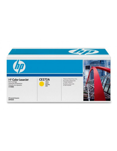 HP 650A - CE272A - Toner HP - 1 x jaune - 15000 pages 