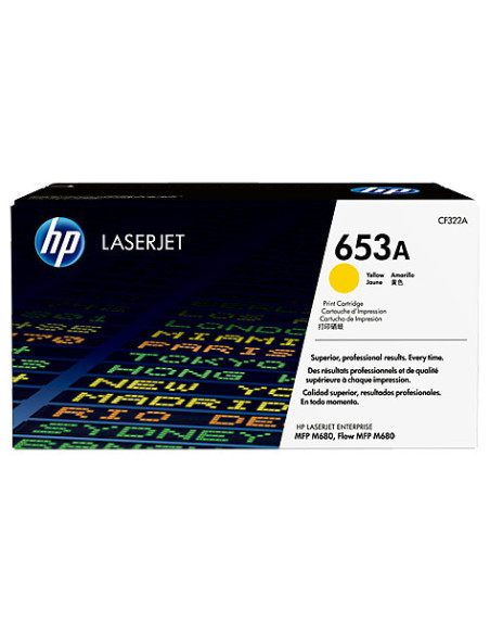 HP 653A - CF322A - Toner HP - 1 x jaune - 16000 pages 