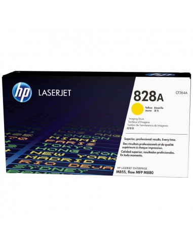 HP 828A - CF364A - Tambour HP - 1 x jaune - 31000 pages 