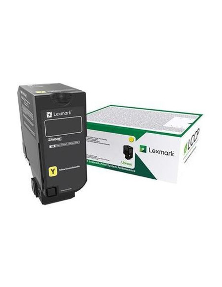 LEXMARK Cartouche Toner CS827,CX827 LRP Jaune 15 000 pages 