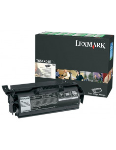 T654X11E - Toner Noir original Lexmark - 36000 pages 