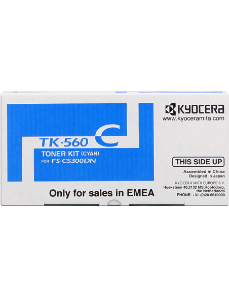 TK-560c - Toner original KYOCERA 1T02BX0EU165 cyan 10 000 pages 