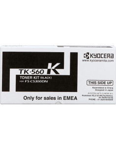 TK-560k - Toner original KYOCERA 1T02BX0EU17 noir 12 000 pages 