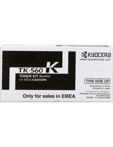 TK-560k - Toner original KYOCERA 1T02BX0EU17 noir 12 000 pages 