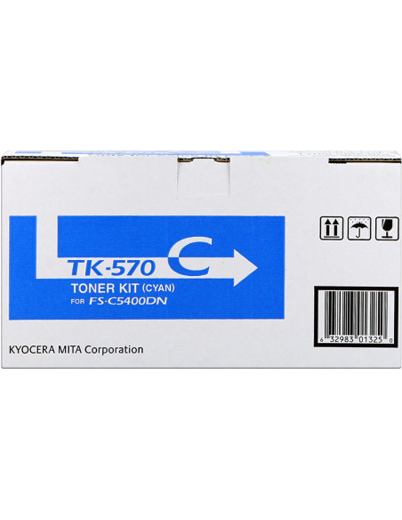 TK-570c - Toner original KYOCERA 1T02BX0EU66 cyan 12 000 pages 