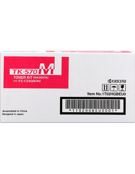 TK-570m - Toner original KYOCERA 1T02BX0EU121 magenta 12 000 pages 